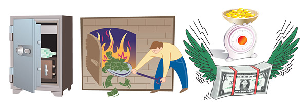 4款金钱相关插图矢量素材