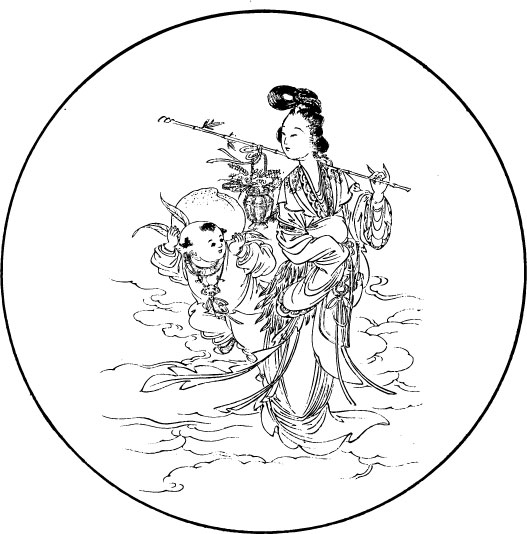 矢量经典国画矢量素材-6