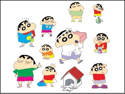 矢量蜡笔小新系列之六[完结篇]