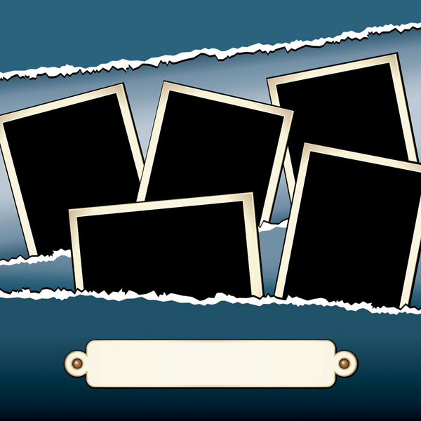 相册模板矢量素材