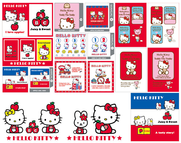 hello kitty 官方矢量5/15/38/ 57