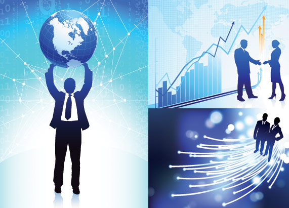 商务人物插图矢量素材