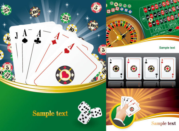 博彩元素矢量素材