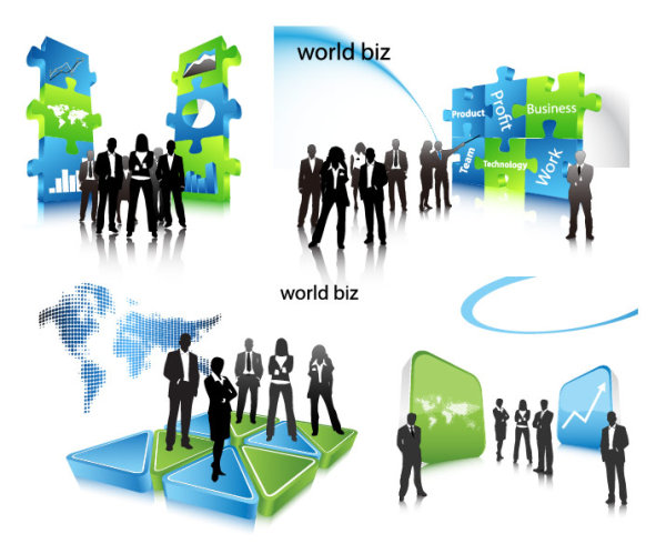 商务人士矢量素材