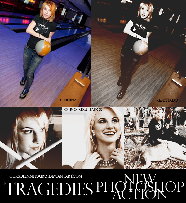 图片调棕特效PS动作