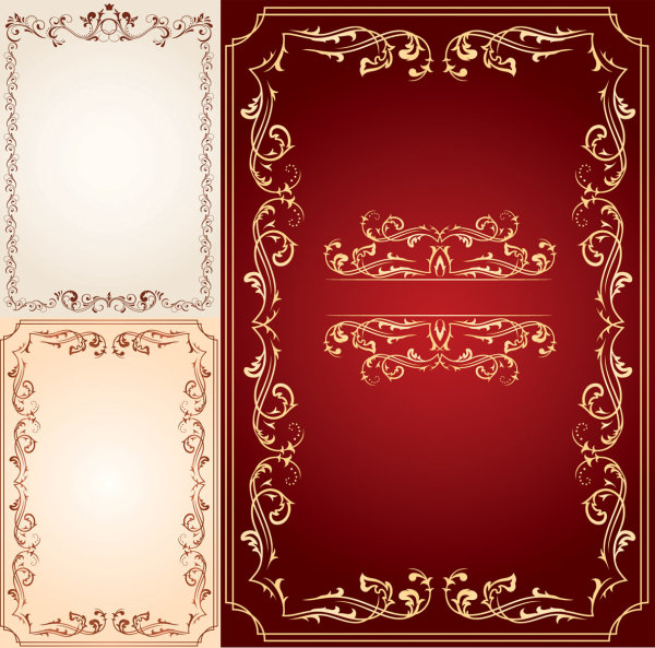 实用花边矢量素材