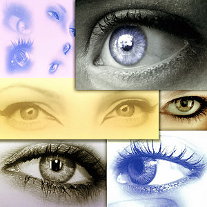 高清晰迷人眼睛PS笔刷集