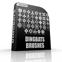 装饰符号的Photoshop笔刷