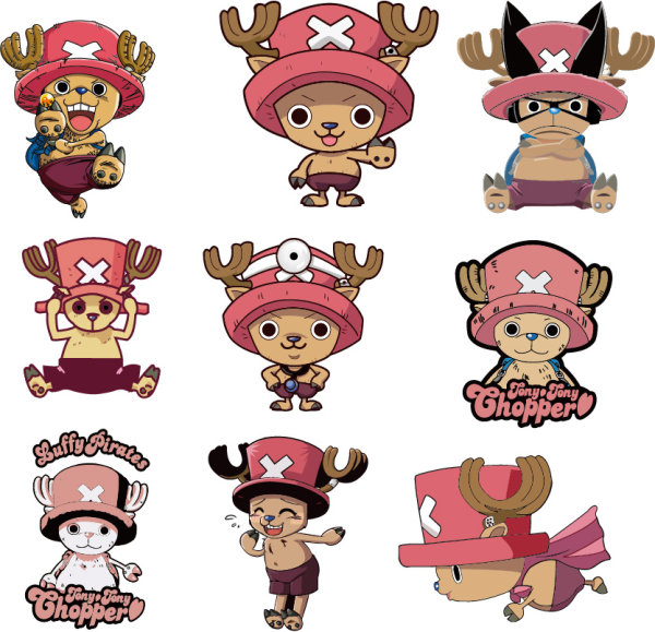 矢量海贼王one piece 乔巴