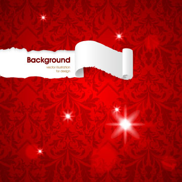 欧式华丽底纹矢量素材-4