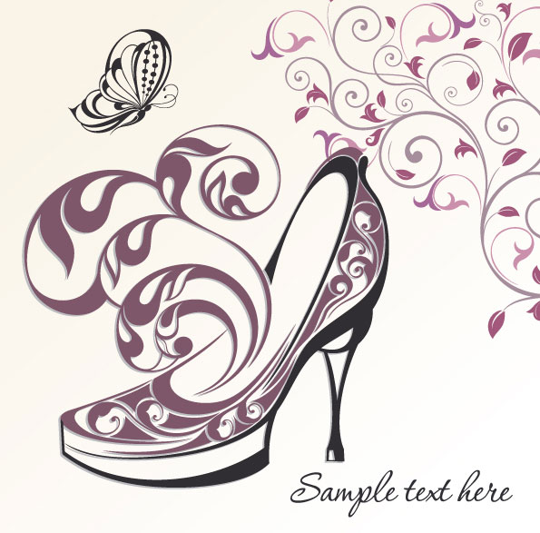 精美手绘花纹背景05&mdash;&mdash;矢量素材