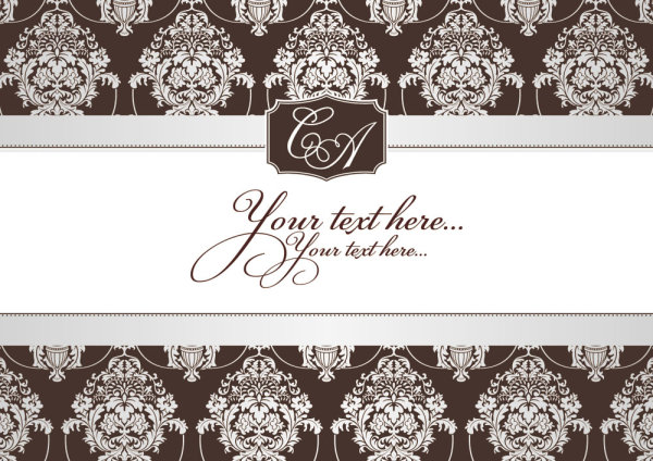 欧式花纹边框02&mdash;&mdash;矢量素材