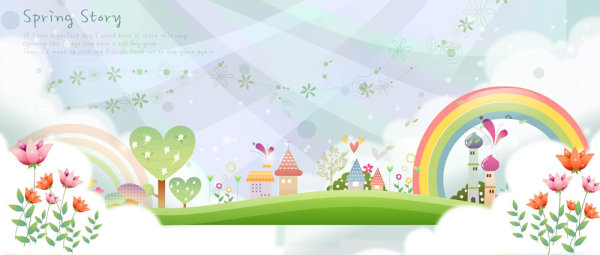 可爱卡通元素04&mdash;&mdash;矢量素材