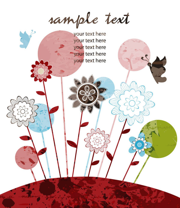 手绘线稿插画01&mdash;&mdash;矢量素材