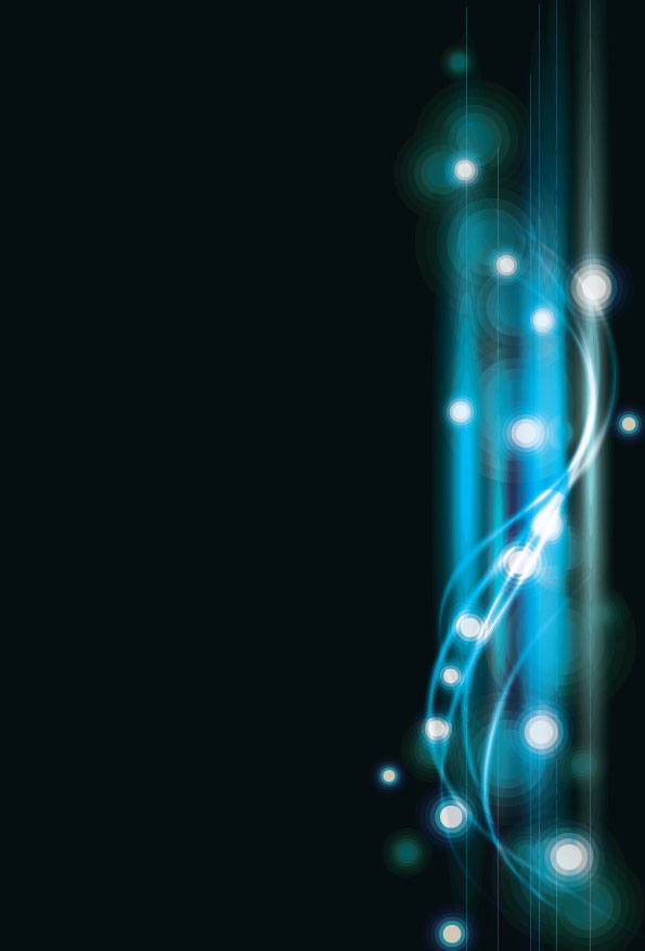 绚丽的霓虹灯特效03——矢量素材