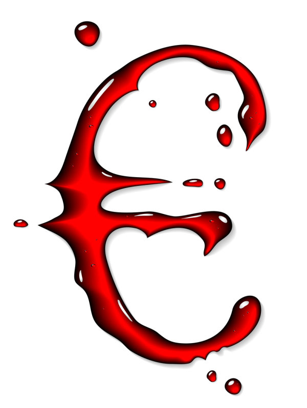 水晶质感血色符号03&mdash;&mdash;矢量素材