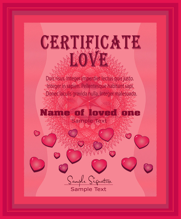 欧式证书03&mdash;&mdash;矢量素材