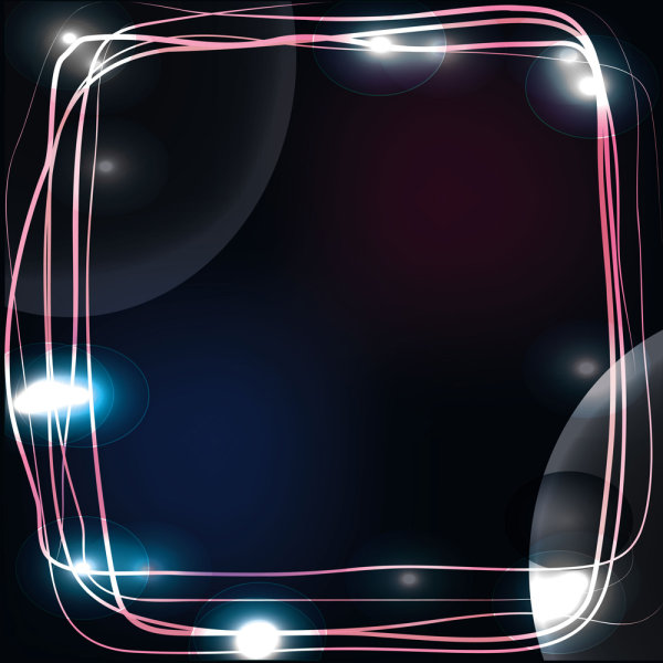 绚丽的光晕背景02——矢量素材