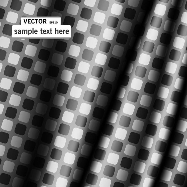 精美花纹窗帘05&mdash;&mdash;矢量素材