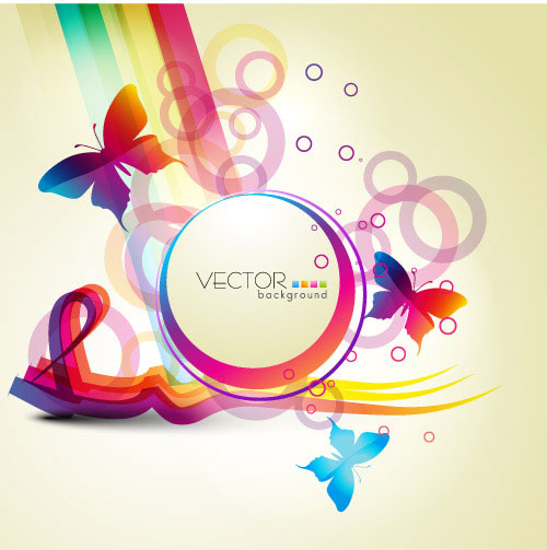Trend patterns 03 - vector material
