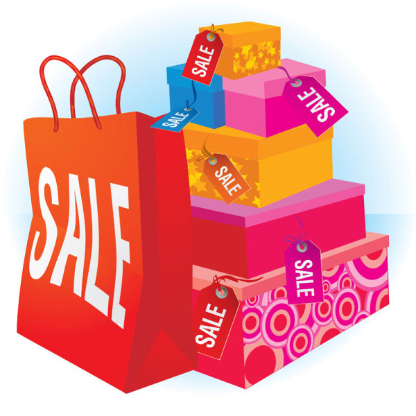 Fashion Shopping 02 - vector material