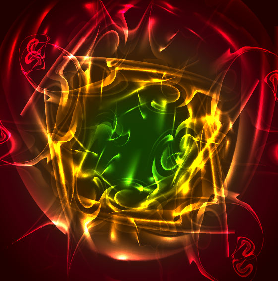 Halo bright background 02 - vector material