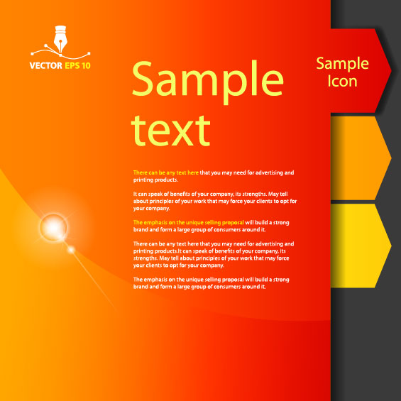 Colored tags 001 - vector material