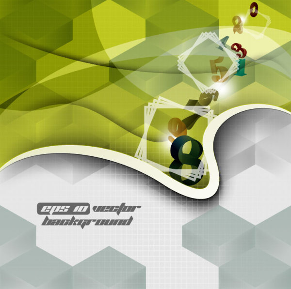 Fashion background 05 - vector material