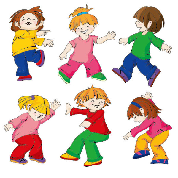 Cartoon Children 02 - vector material