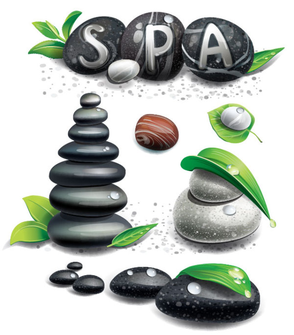 Fine pebbles 02 - vector material