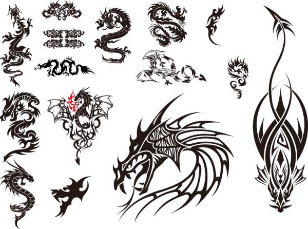Dragon vector material 4
