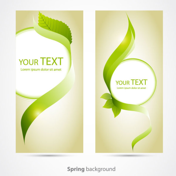 Beautifully banner 02 - vector material