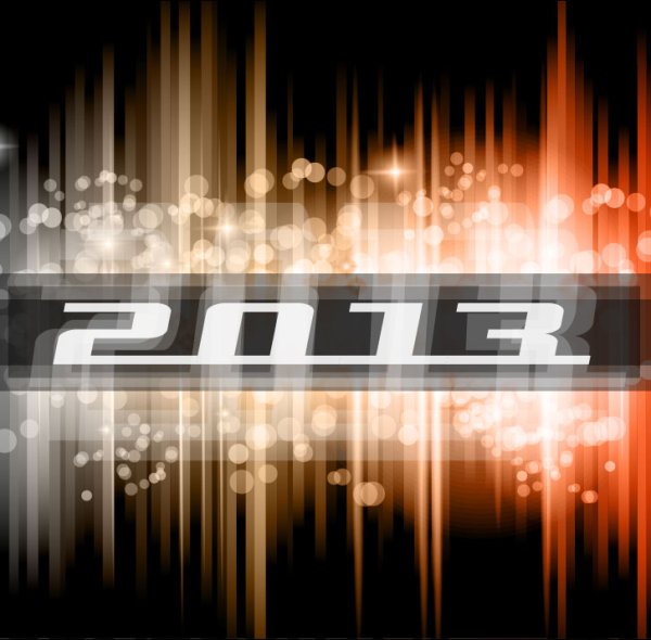 Colorful trend of dynamic background 02 - vector material