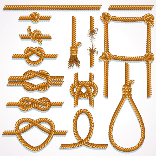 Rope rope - vector material