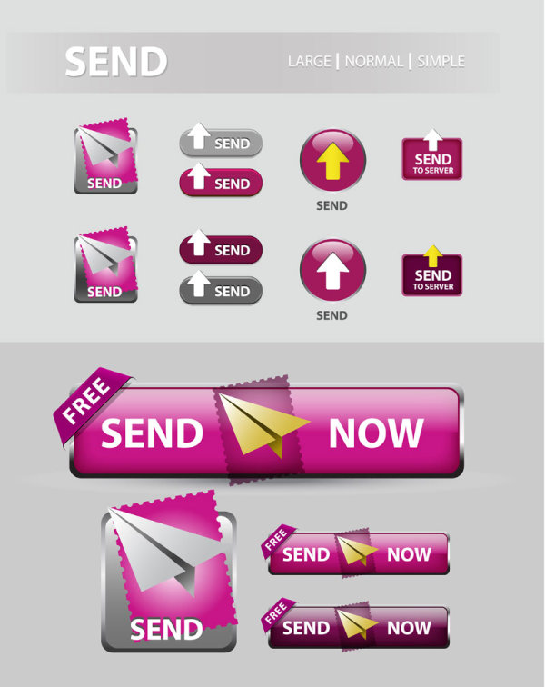 Web design elements 24 - vector material