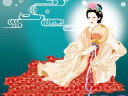 Flying Fairy Vector Image -2