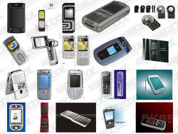 23 cdr format phone vector material