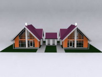 Modern luxury townhouse