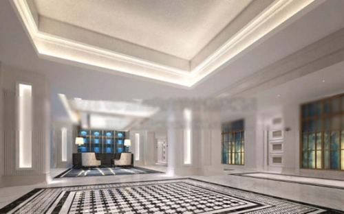 3d model of corporate offices Road