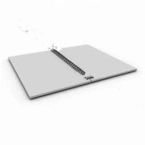 Notebook 3d model