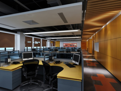 Company office 3d models