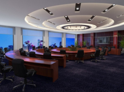 Large office 3d models