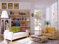 Modern lovely living room