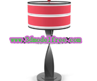 The abstract distortions like lampholder lamp 3D models