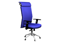 Comfortable long back swivel chair