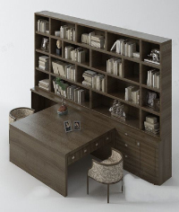 Fashion bookcase model