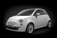 High-precision Fiat 500 car models