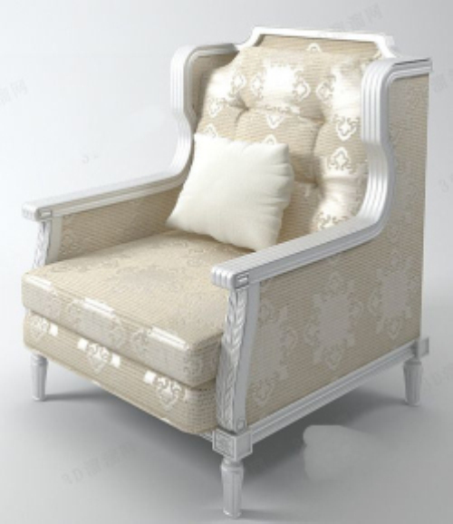 Luxury chair 3d model