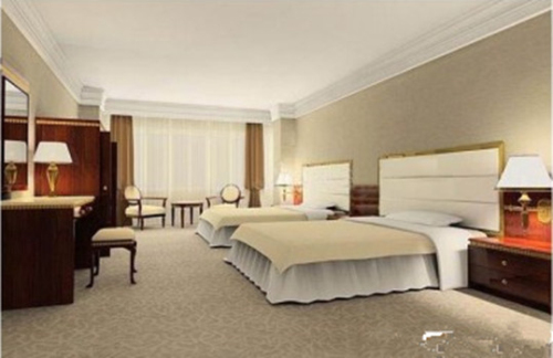 Continental Hotel standard room model