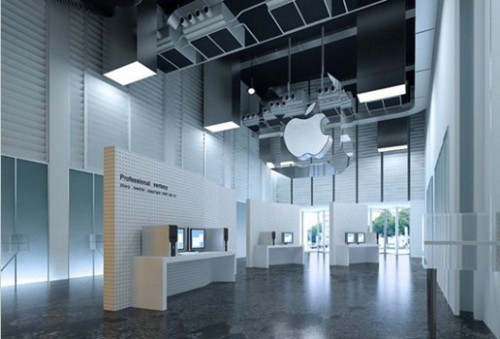 3d model Apple Store